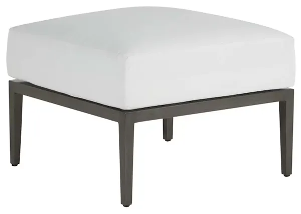 Summer Classics 4045 Santa Barbara Aluminum Ottoman Summer Classics 4045 Santa Barbara Aluminum Ottoman