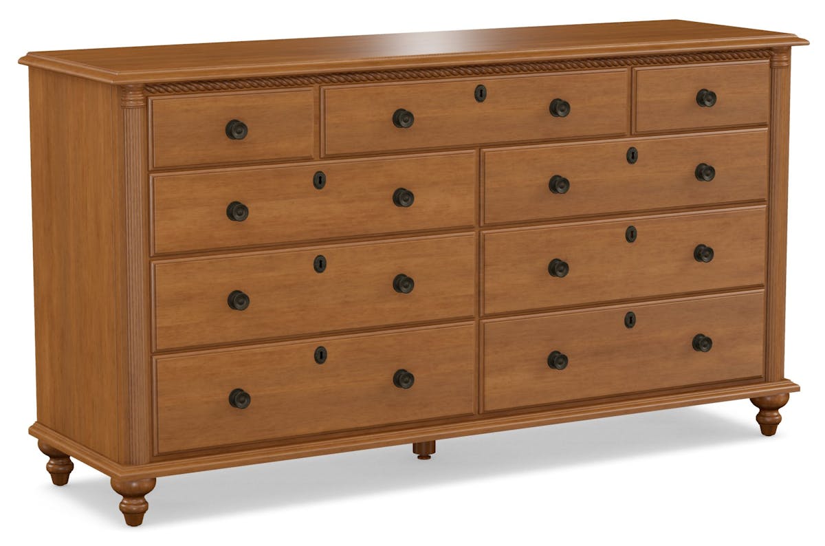 Durham 980-173 Savile Row Triple Dresser Durham 980-173 Savile Row Triple Dresser