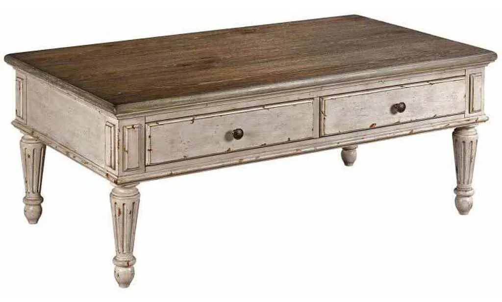 American Drew 513-910 Southbury Rectangular Cocktail Table American Drew 513-910 Southbury Rectangular Cocktail Table