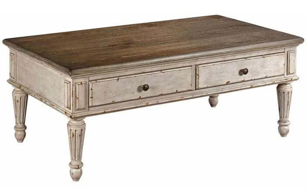 American Drew 513-910 Southbury Rectangular Cocktail Table American Drew 513-910 Southbury Rectangular Cocktail Table