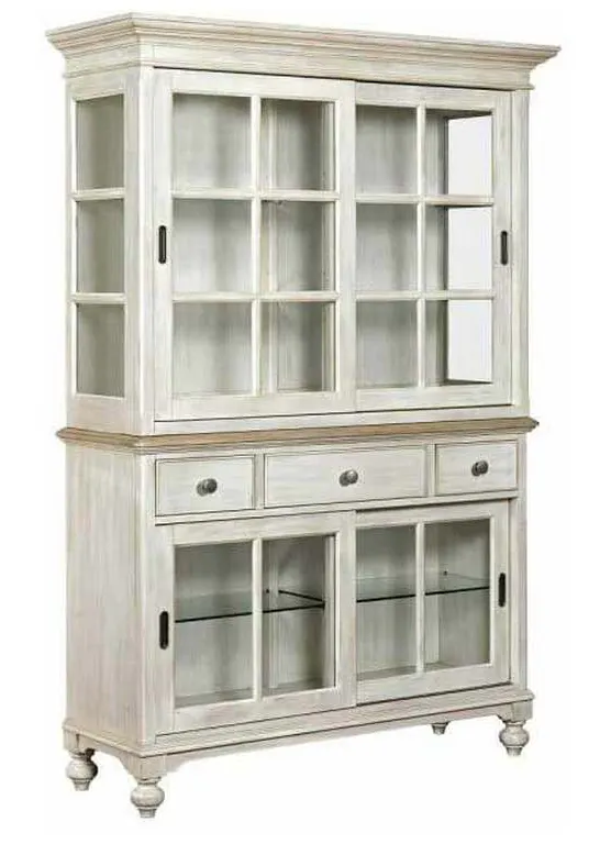 American Drew 750-850R Litchfield Sullivan Buffet Hutch Complete American Drew 750-850R Litchfield Sullivan Buffet Hutch Complete