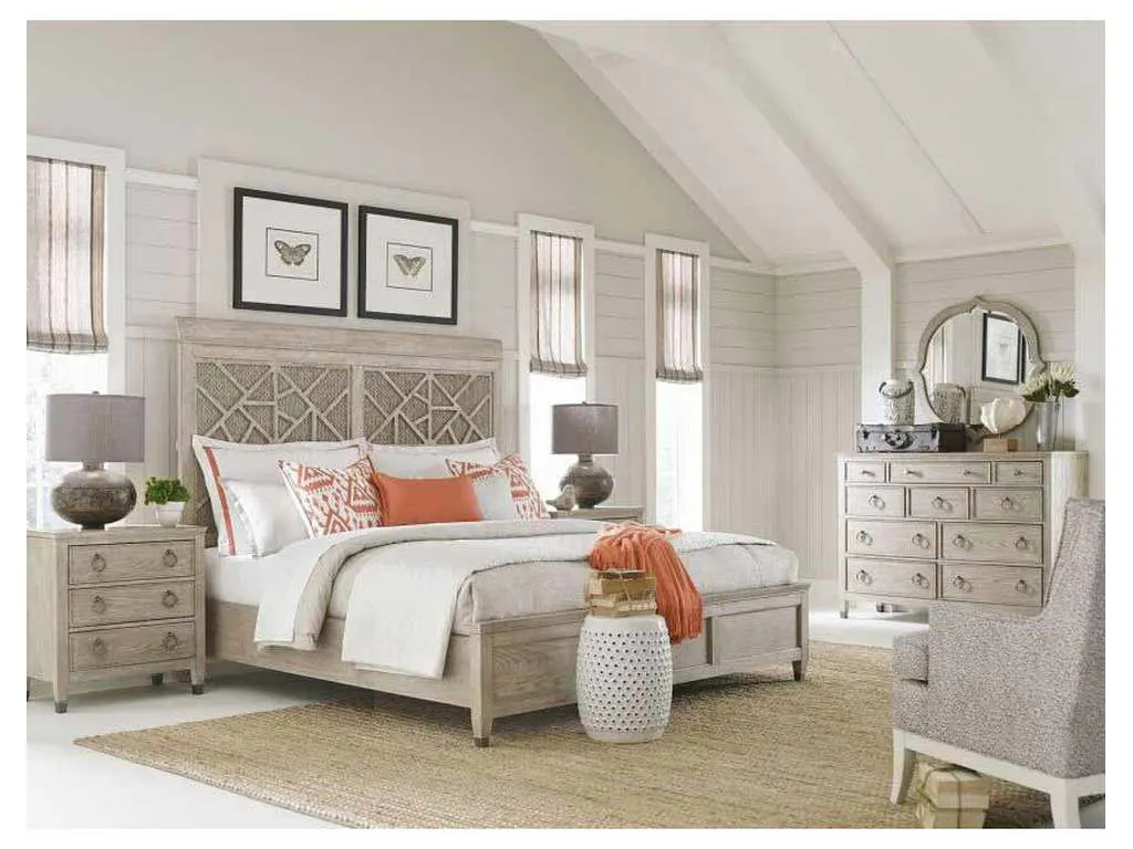 American Drew 803-327R Vista Cal King Altamonte Bed Complete American Drew 803-327R Vista Cal King Altamonte Bed Complete