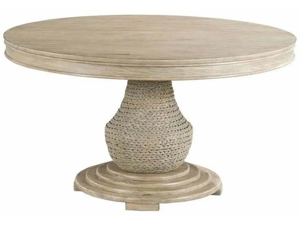 American Drew 803-701 Vista Largo Round Dining Table Complete American Drew 803-701 Vista Largo Round Dining Table Complete