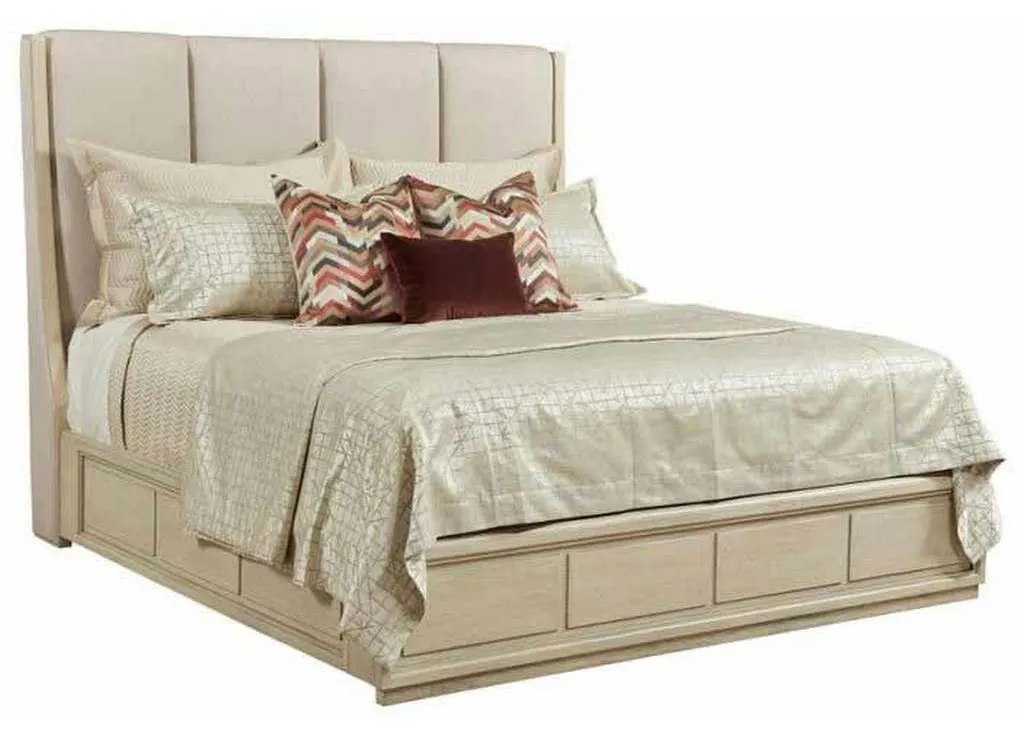 American Drew 923-317R Lenox Siena California King Upholstered Bed Complete American Drew 923-317R Lenox Siena California King Upholstered Bed Complete