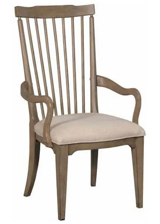 American Drew 151-637 Carmine Vincent Spindle Back Arm Chair American Drew 151-637 Carmine Vincent Spindle Back Arm Chair