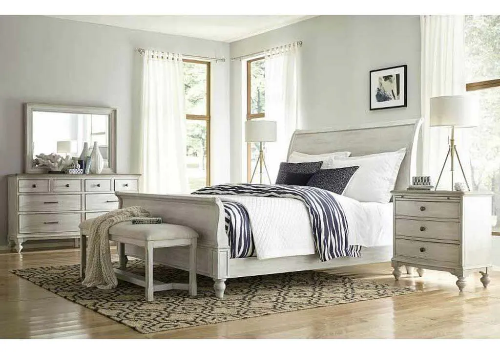 American Drew 750-480 Litchfield Clayton Upholstered Bench American Drew 750-480 Litchfield Clayton Upholstered Bench