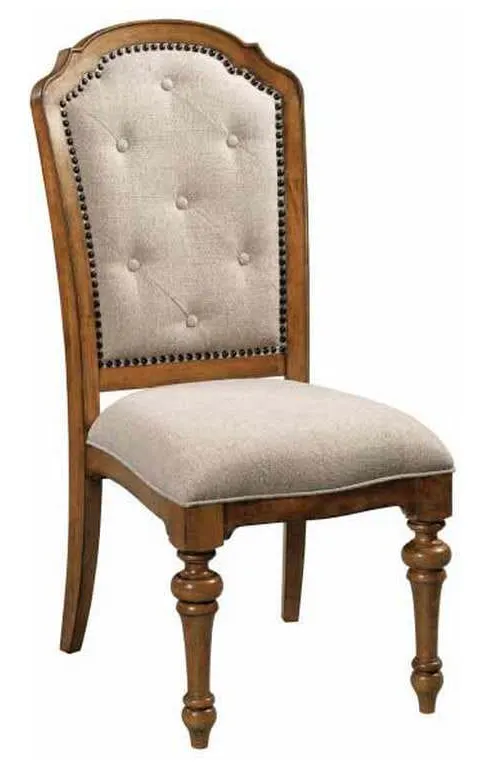 American Drew 011-636 Berkshire Upholstered Back Side Chair American Drew 011-636 Berkshire Upholstered Back Side Chair