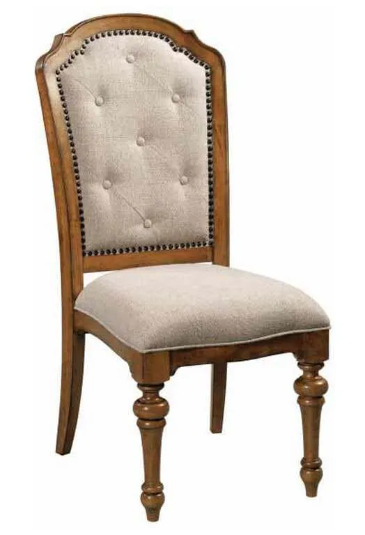 American Drew 011-636 Berkshire Upholstered Back Side Chair American Drew 011-636 Berkshire Upholstered Back Side Chair