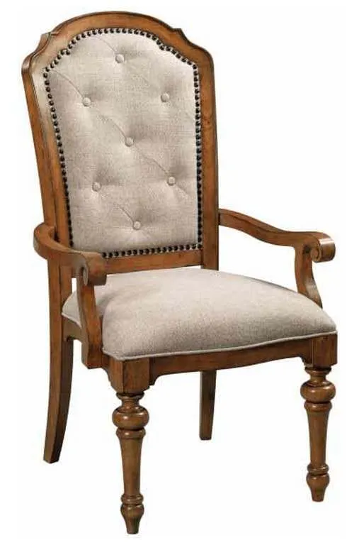 American Drew 011-637 Berkshire Upholstered Back Arm Chair American Drew 011-637 Berkshire Upholstered Back Arm Chair
