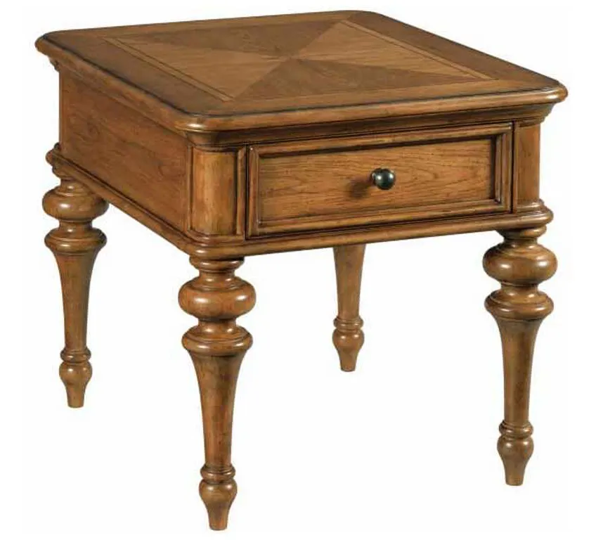 American Drew 011-915 Berkshire Pearson Rectangular Drawer End Table American Drew 011-915 Berkshire Pearson Rectangular Drawer End Table