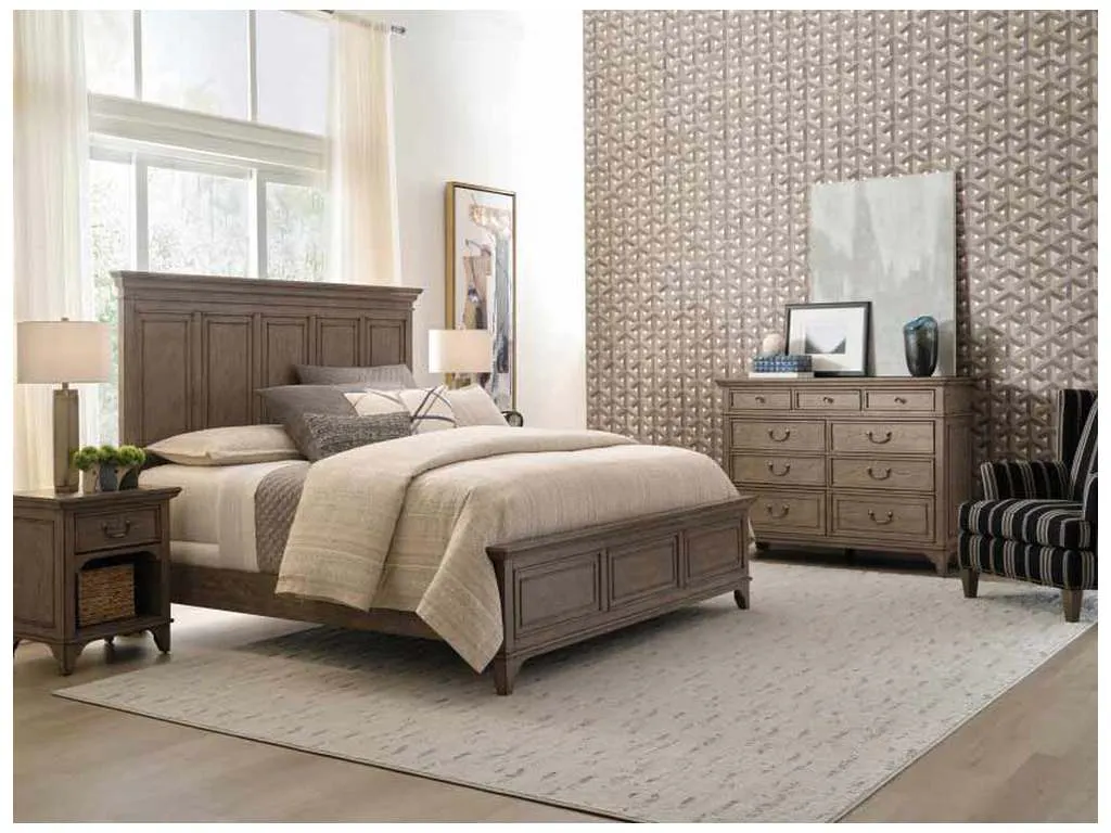 American Drew 151-306R Carmine Asher King Panel Bed American Drew 151-306R Carmine Asher King Panel Bed