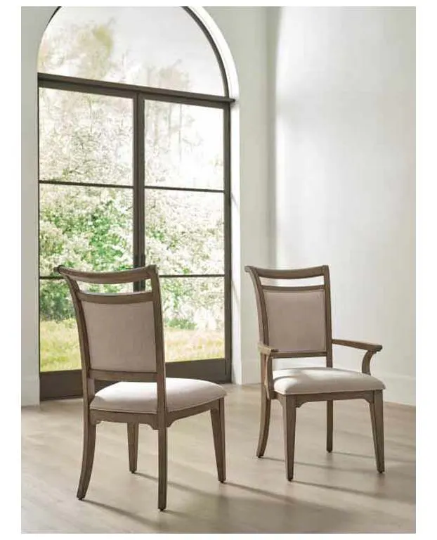 American Drew 151-623 Carmine Phifer Upholstered Back Arm Chair American Drew 151-623 Carmine Phifer Upholstered Back Arm Chair