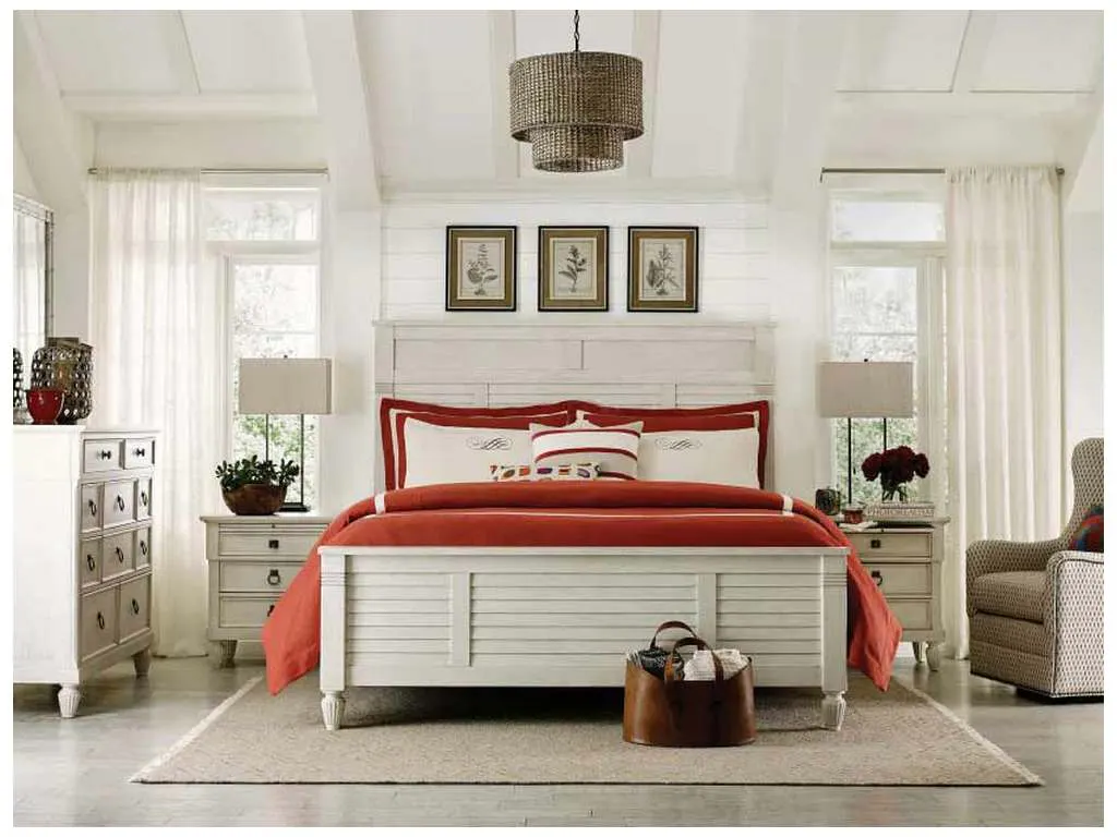 American Drew 016-307R Grand Bay Acadia Cal King Panel Bed American Drew 016-307R Grand Bay Acadia Cal King Panel Bed