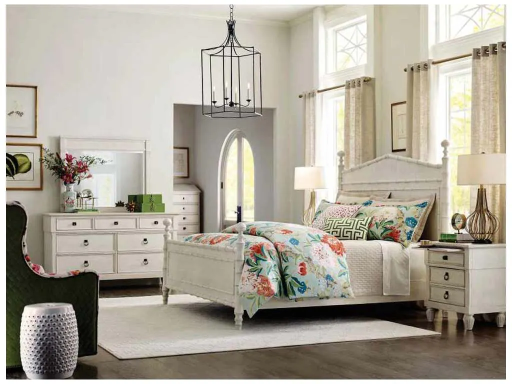 American Drew 016-313R Grand Bay Vida Queen Bamboo Bed American Drew 016-313R Grand Bay Vida Queen Bamboo Bed