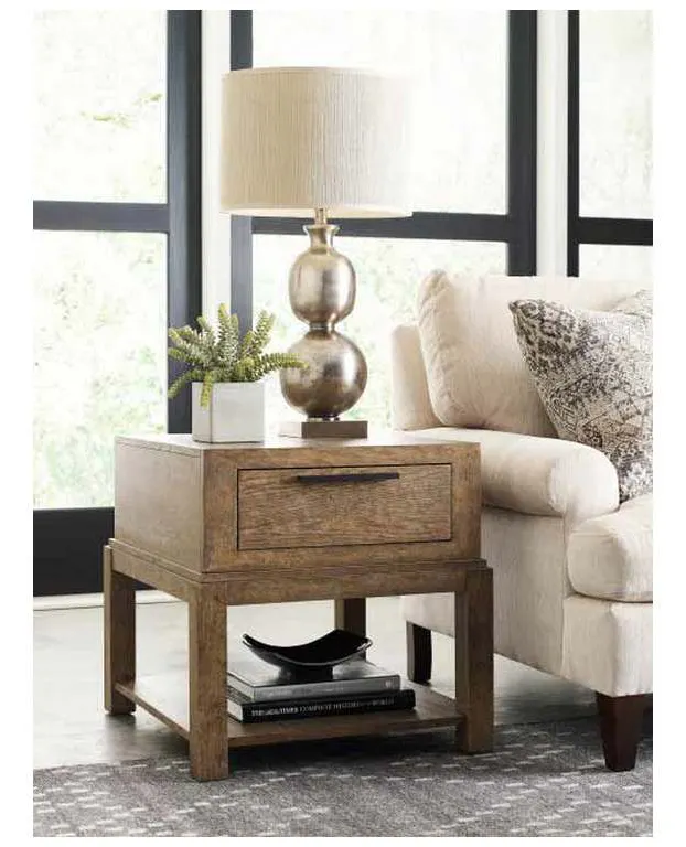 American Drew 010-915 Skyline Evans Drawer End Table American Drew 010-915 Skyline Evans Drawer End Table