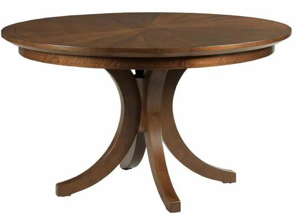 American Drew 929-701 Vantage Warner Round Dining Table Complete American Drew 929-701 Vantage Warner Round Dining Table Complete