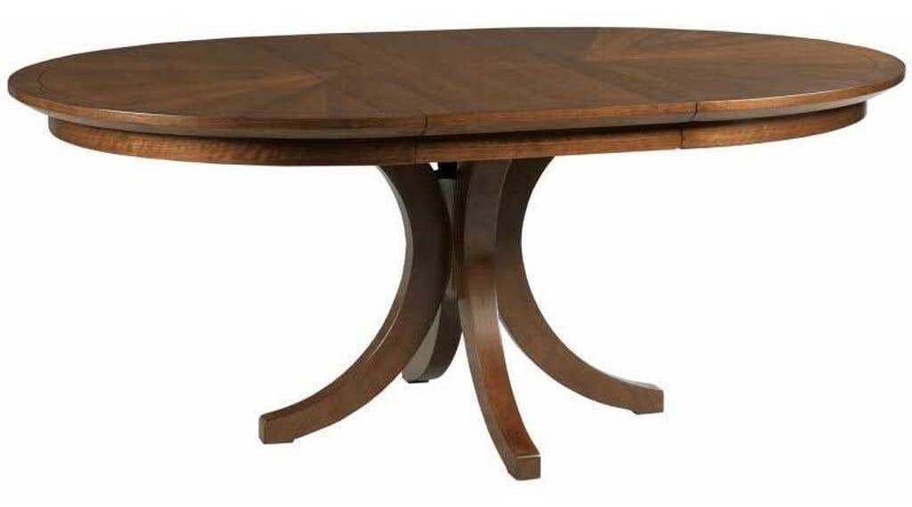 American Drew 929-701 Vantage Warner Round Dining Table Complete American Drew 929-701 Vantage Warner Round Dining Table Complete