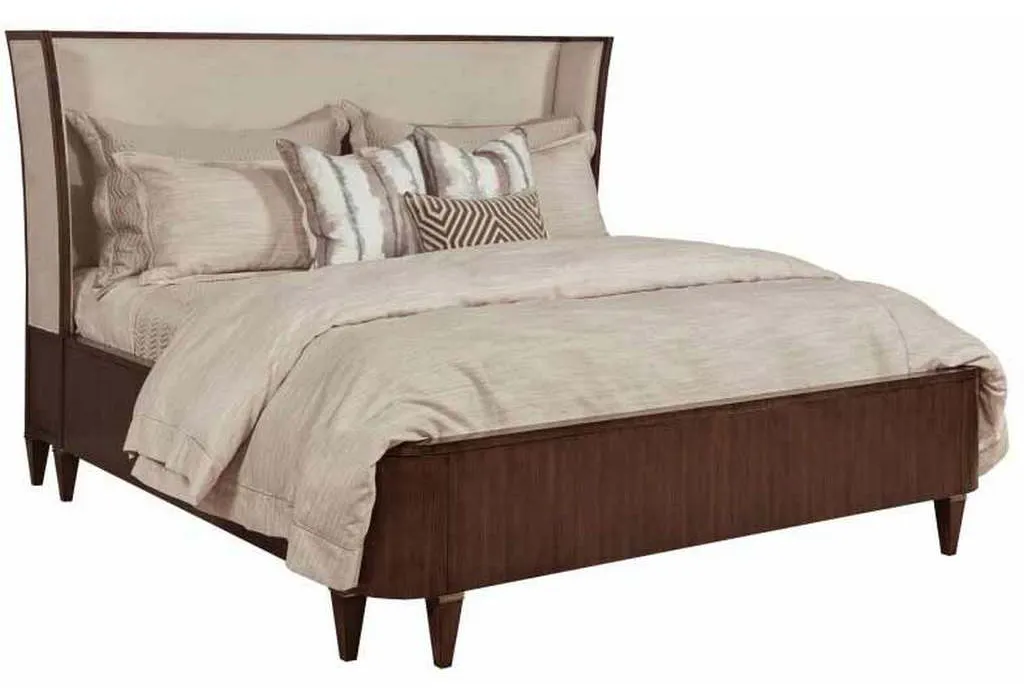 American Drew 929-327R Vantage Morris Upholstered Cal King Bed Complete American Drew 929-327R Vantage Morris Upholstered Cal King Bed Complete
