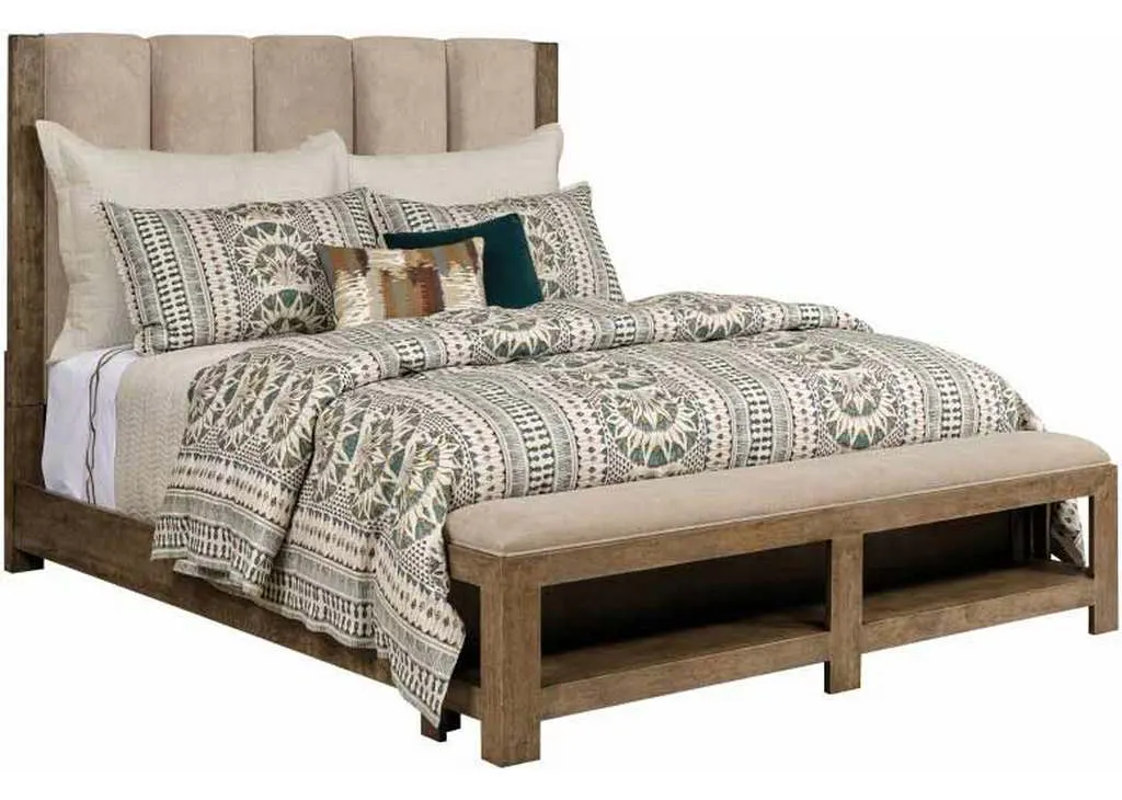 American Drew 010-333R Skyline Meadowood Upholstered Queen Bed Complete American Drew 010-333R Skyline Meadowood Upholstered Queen Bed Complete