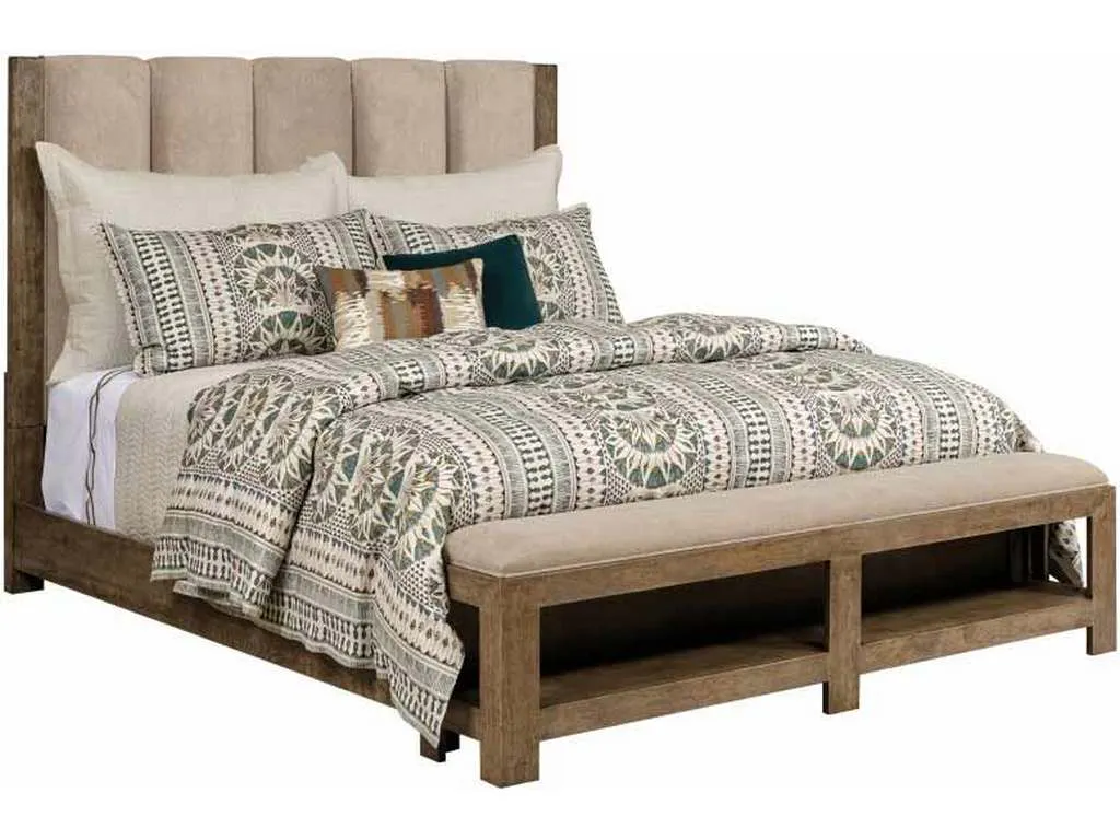 American Drew 010-333R Skyline Meadowood Upholstered Queen Bed Complete American Drew 010-333R Skyline Meadowood Upholstered Queen Bed Complete