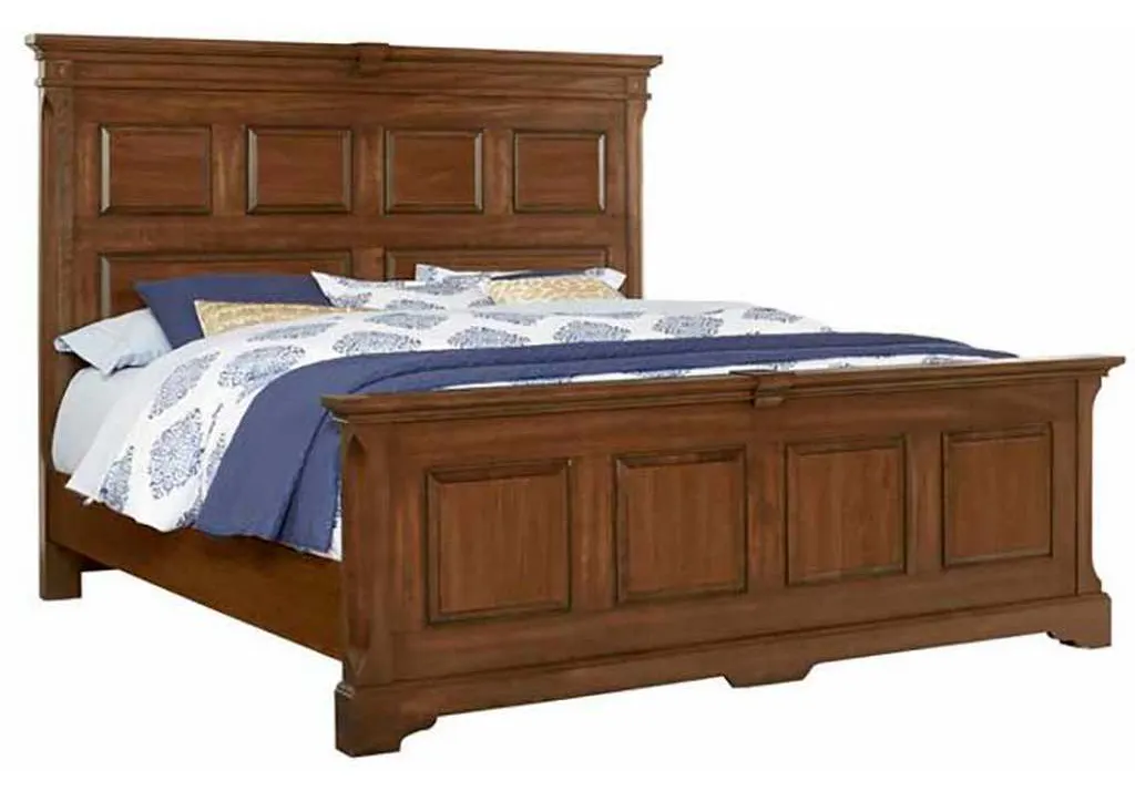 Artisan and Post 110-559-955-722 Heritage Queen Mansion Bed Amish Cherry Artisan and Post 110-559-955-722 Heritage Queen Mansion Bed Amish Cherry