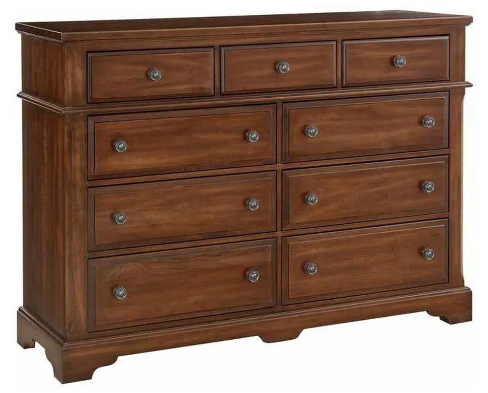 Artisan and Post 110-003 Heritage Bureau 9 Drawer Amish Cherry Artisan and Post 110-003 Heritage Bureau 9 Drawer Amish Cherry