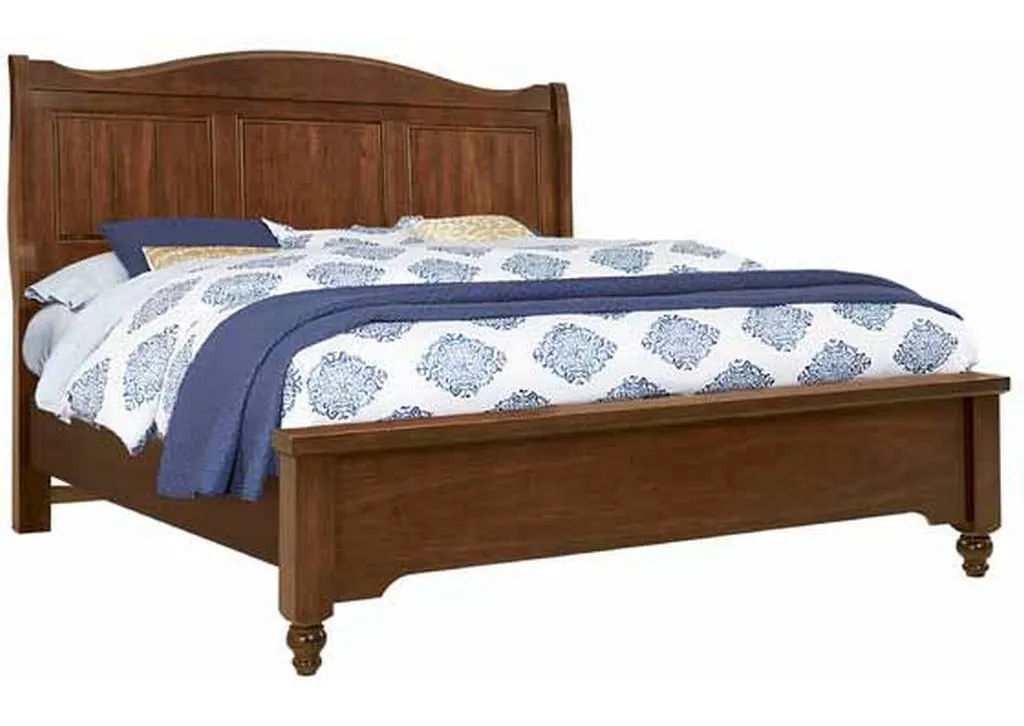 Artisan and Post 110-663-166-744-MS2 Heritage California King Sleigh Bed Amish Cherry Artisan and Post 110-663-166-744-MS2 Heritage California King Sleigh Bed Amish Cherry