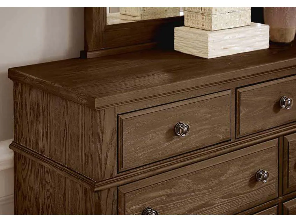 Artisan and Post 112-003 Heritage Bureau 9 Drawer Cobblestone Oak Artisan and Post 112-003 Heritage Bureau 9 Drawer Cobblestone Oak