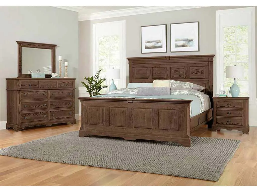 Artisan and Post 112-559-955-822 Heritage Queen Mansion Bed with Optional Decorative Side Rails Cobblestone Oak Artisan and Post 112-559-955-822 Heritage Queen Mansion Bed with Optional Decorative Side Rails Cobblestone Oak