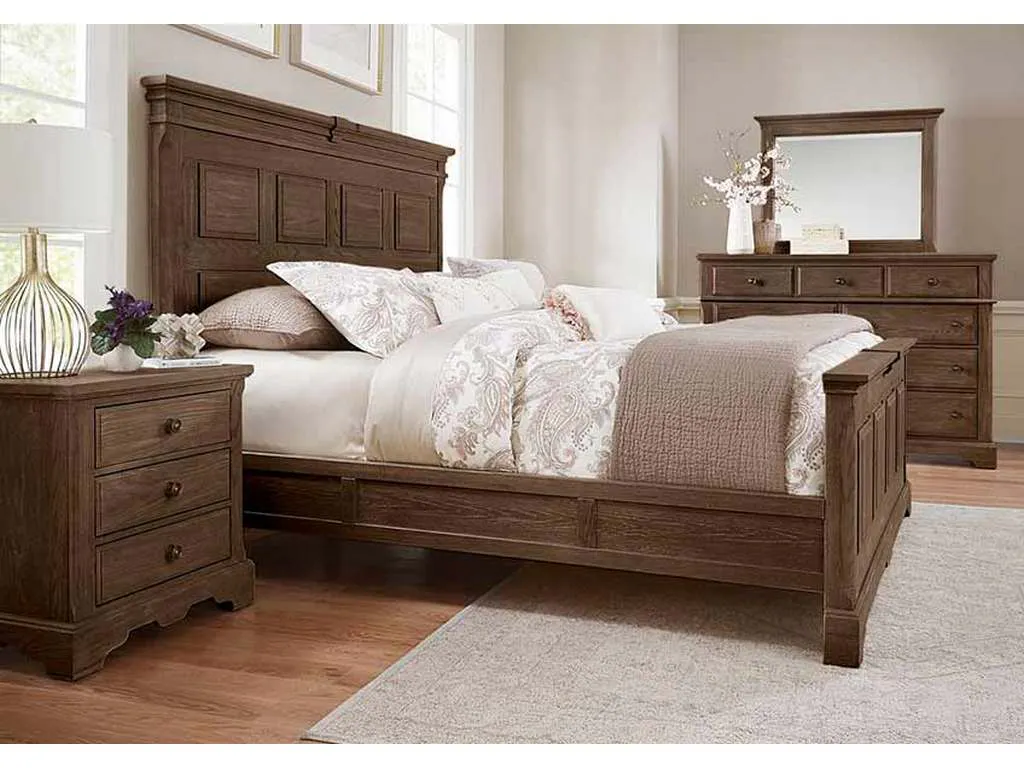 Artisan and Post 112-227 Heritage Night Stand 3 Drawer Cobblestone Oak Artisan and Post 112-227 Heritage Night Stand 3 Drawer Cobblestone Oak