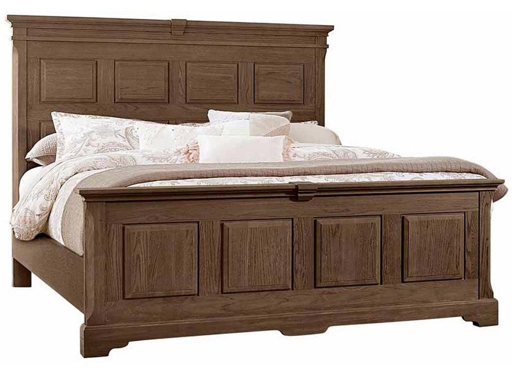 Artisan and Post 112-669-966-733-MS2 Heritage King Mansion Bed Cobblestone Oak Artisan and Post 112-669-966-733-MS2 Heritage King Mansion Bed Cobblestone Oak