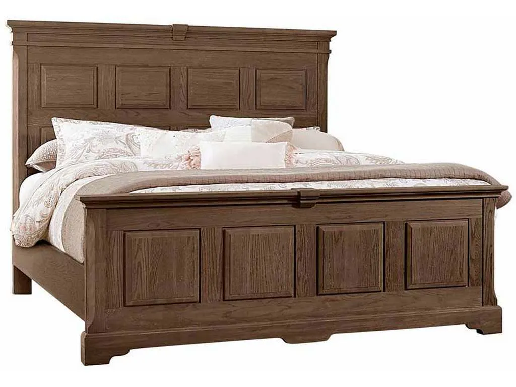 Artisan and Post 112-669-966-733-MS2 Heritage King Mansion Bed Cobblestone Oak Artisan and Post 112-669-966-733-MS2 Heritage King Mansion Bed Cobblestone Oak