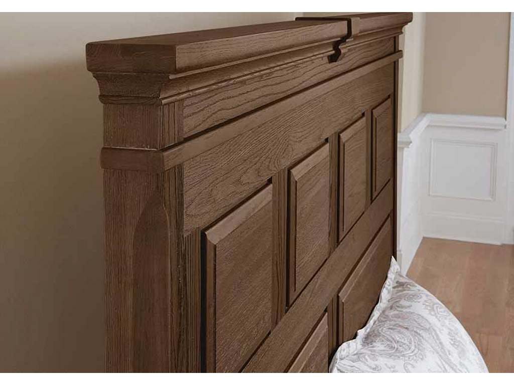 Artisan and Post 112-669-966-733-MS2 Heritage King Mansion Bed Cobblestone Oak Artisan and Post 112-669-966-733-MS2 Heritage King Mansion Bed Cobblestone Oak