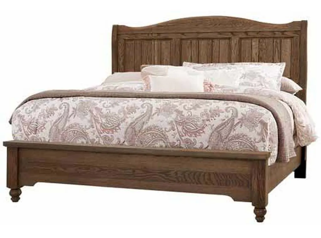 Artisan and Post 112-663-166-744-MS2 Heritage California King Sleigh Bed Cobblestone Oak Artisan and Post 112-663-166-744-MS2 Heritage California King Sleigh Bed Cobblestone Oak
