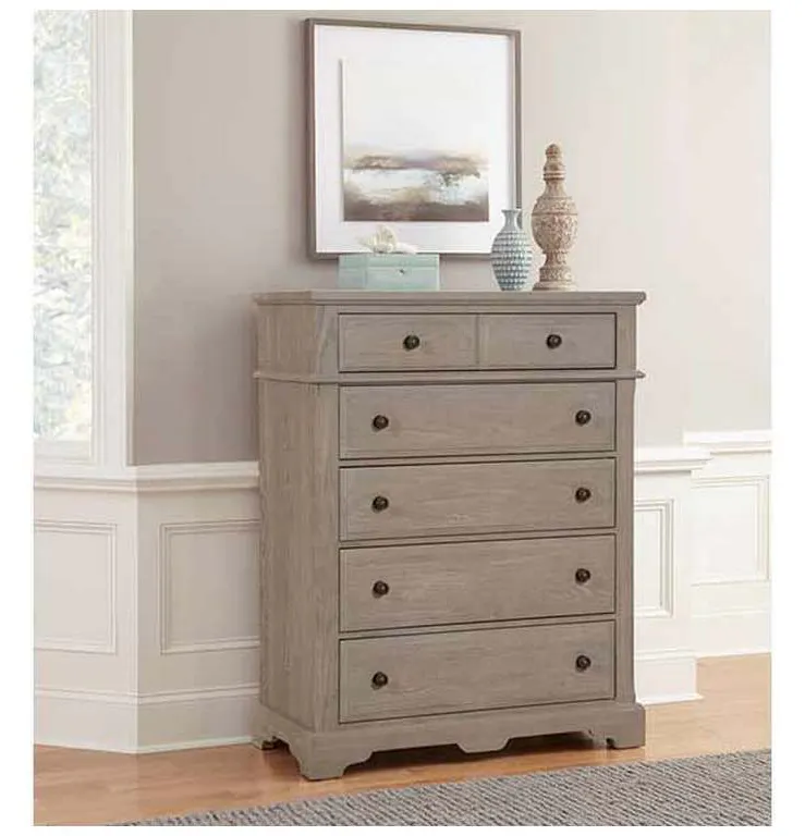 Artisan and Post 114-115 Heritage Chest 5 Drawer Greystone Artisan and Post 114-115 Heritage Chest 5 Drawer Greystone