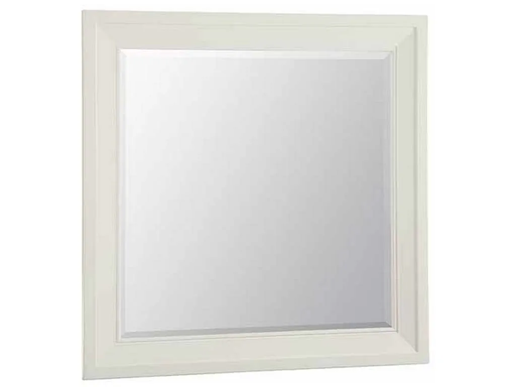 Artisan and Post 116-446 Maple Road Two-Tone Landscape Mirror Soft White Natural Top