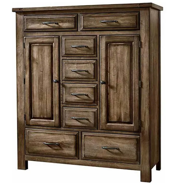 Artisan and Post 117-116 Maple Road Sweater Chest 8 Drawers and 2 Doors Maple Syrup Artisan and Post 117-116 Maple Road Sweater Chest 8 Drawers and 2 Doors Maple Syrup