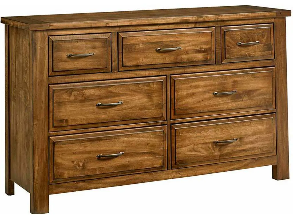 Artisan and Post 118-003 Maple Road Triple Dresser 7 Drawers Antique Amish Artisan and Post 118-003 Maple Road Triple Dresser 7 Drawers Antique Amish