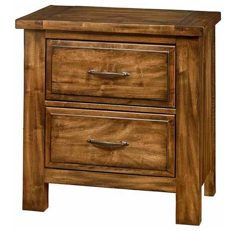 Artisan and Post 118-227 Maple Road Night Stand 2 Drawers Antique Amish Artisan and Post 118-227 Maple Road Night Stand 2 Drawers Antique Amish