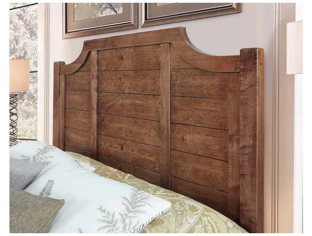 Artisan and Post 118-667-766-733-MS2 Maple Road King Scallop Bed Antique Amish Artisan and Post 118-667-766-733-MS2 Maple Road King Scallop Bed Antique Amish