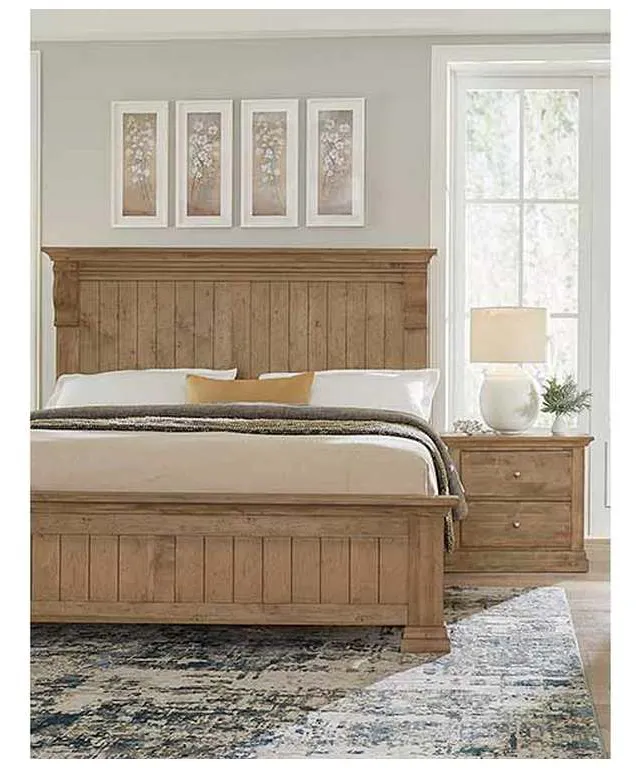 Artisan and Post 155-669-966-744-MS2 Carlisle California King Corbel Bed Warm Natural Artisan and Post 155-669-966-744-MS2 Carlisle California King Corbel Bed Warm Natural