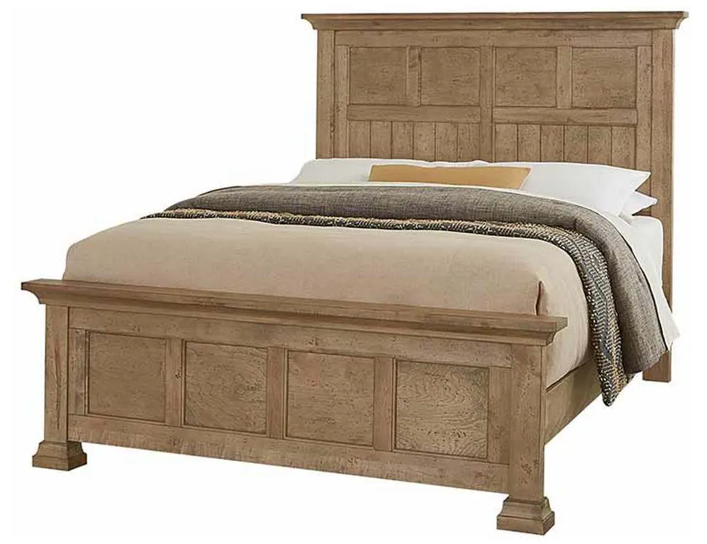 Artisan and Post 155-668-866-933-MS2 Carlisle King Window Pane Bed Warm Natural Artisan and Post 155-668-866-933-MS2 Carlisle King Window Pane Bed Warm Natural