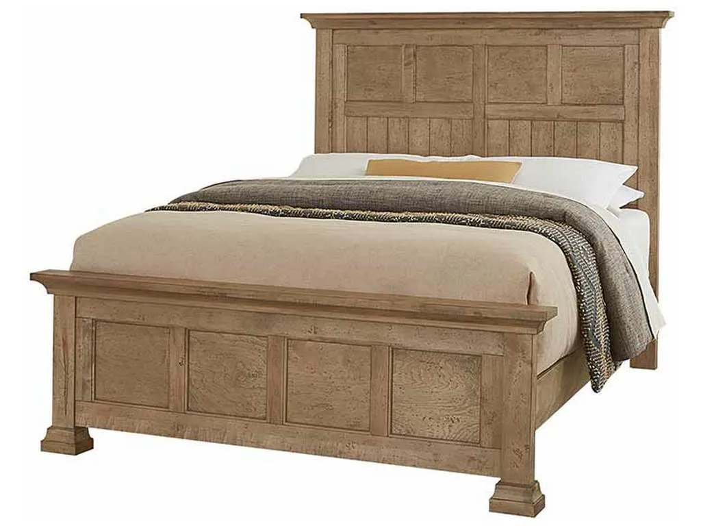 Artisan and Post 155-668-866-933-MS2 Carlisle King Window Pane Bed Warm Natural Artisan and Post 155-668-866-933-MS2 Carlisle King Window Pane Bed Warm Natural