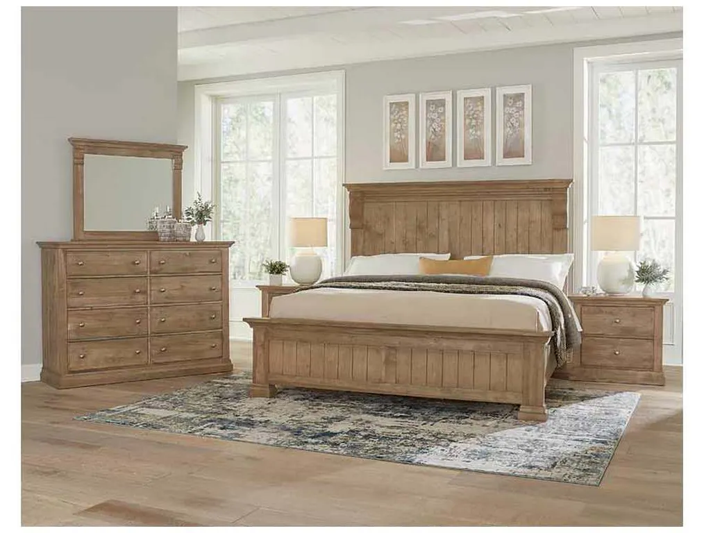 Artisan and Post 155-669-966-744-MS2 Carlisle California King Corbel Bed Warm Natural Artisan and Post 155-669-966-744-MS2 Carlisle California King Corbel Bed Warm Natural
