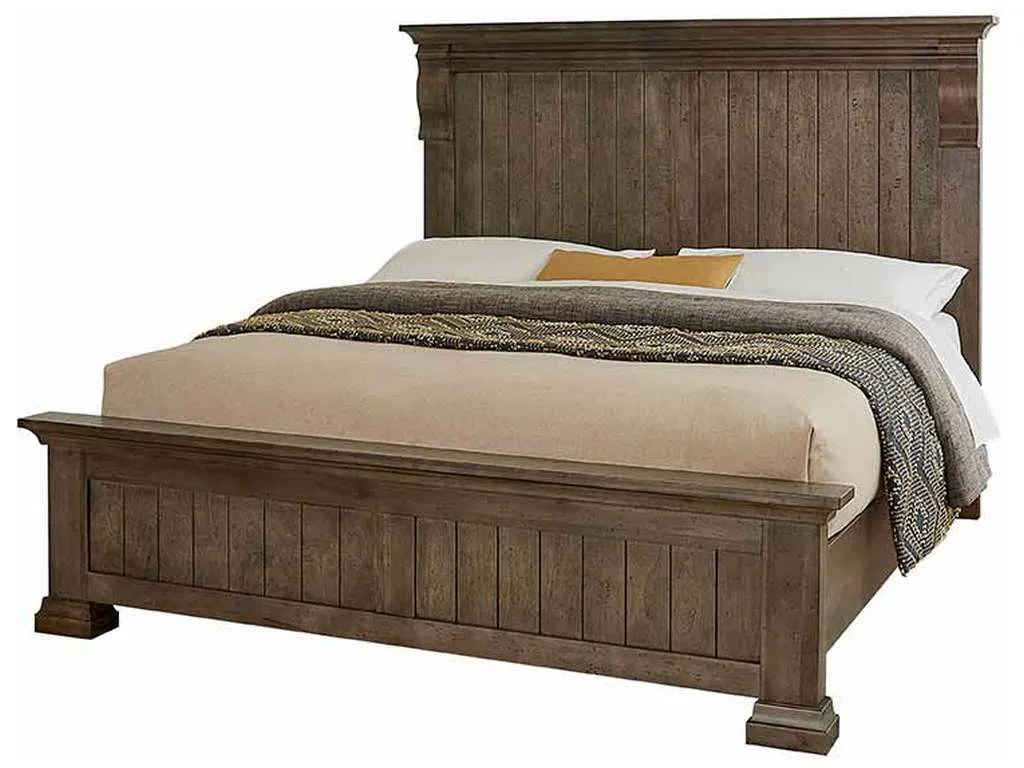 Artisan and Post 156-559-955-722 Carlisle Queen Corbel Bed Dark Sable