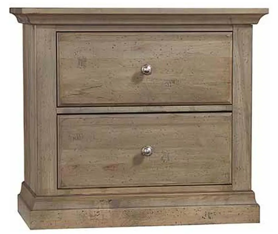 Artisan and Post 157-227 Carlisle Night Stand Natural Grey Artisan and Post 157-227 Carlisle Night Stand Natural Grey