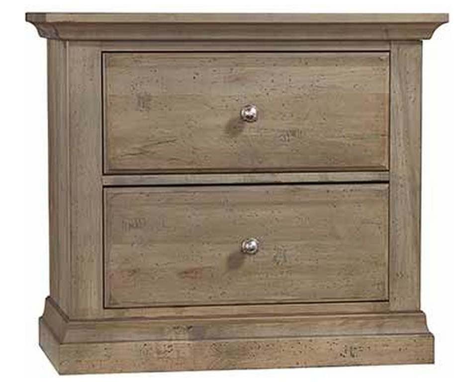 Artisan and Post 157-227 Carlisle Night Stand Natural Grey Artisan and Post 157-227 Carlisle Night Stand Natural Grey