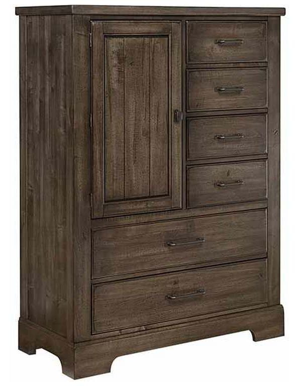 Artisan and Post 170-117 Cool Rustic Standing Chest 6 Drawers with 1 Door Mink Artisan and Post 170-117 Cool Rustic Standing Chest 6 Drawers with 1 Door Mink