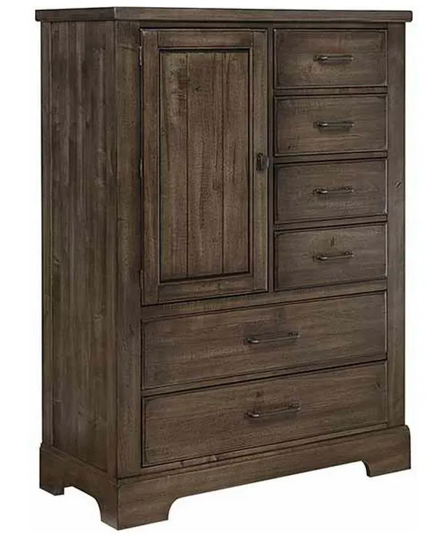 Artisan and Post 170-117 Cool Rustic Standing Chest 6 Drawers with 1 Door Mink Artisan and Post 170-117 Cool Rustic Standing Chest 6 Drawers with 1 Door Mink