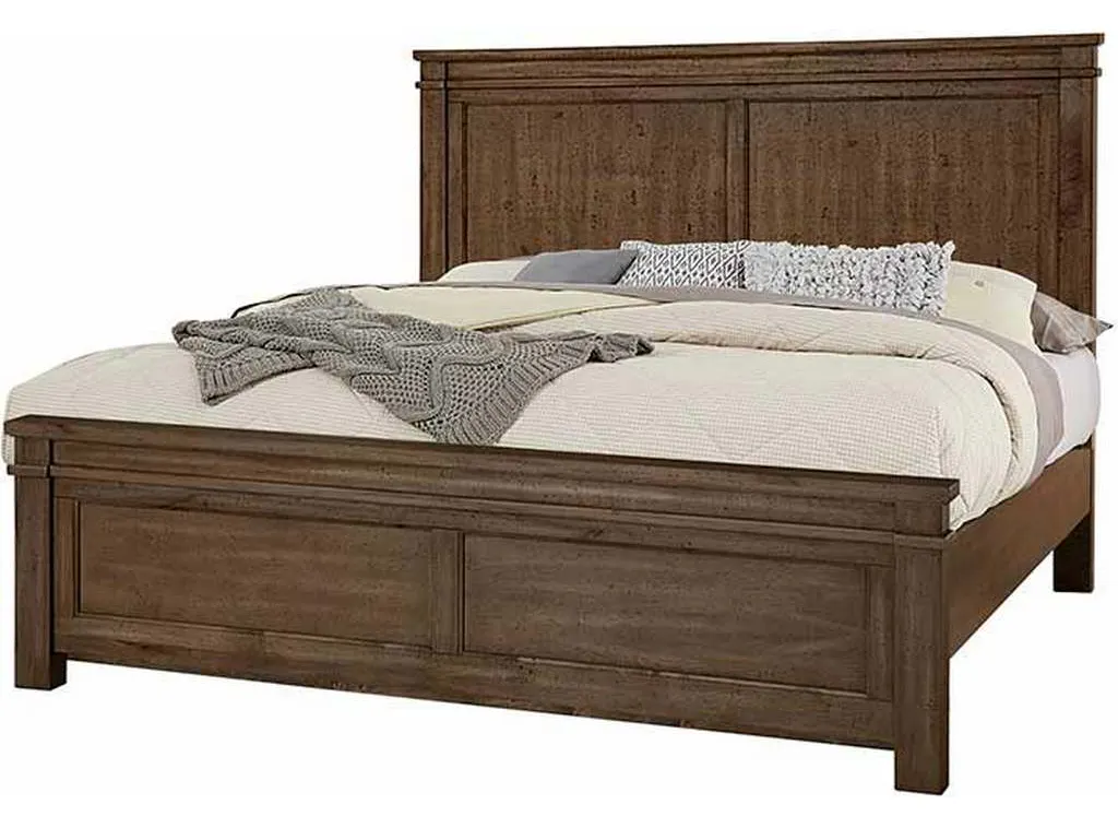 Artisan and Post 170-661-166-933-MS2 Cool Rustic King Mansion Bed Mink Artisan and Post 170-661-166-933-MS2 Cool Rustic King Mansion Bed Mink
